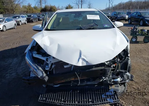 2017 Toyota Corolla Le из США, поврежденный, VIN 2T1BURHE4HC915274